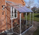 Solid 6,3 veggdrivhus Blank aluminium. thumbnail