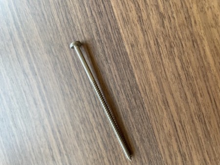 10 stk rustfrie stålskruer m5x100